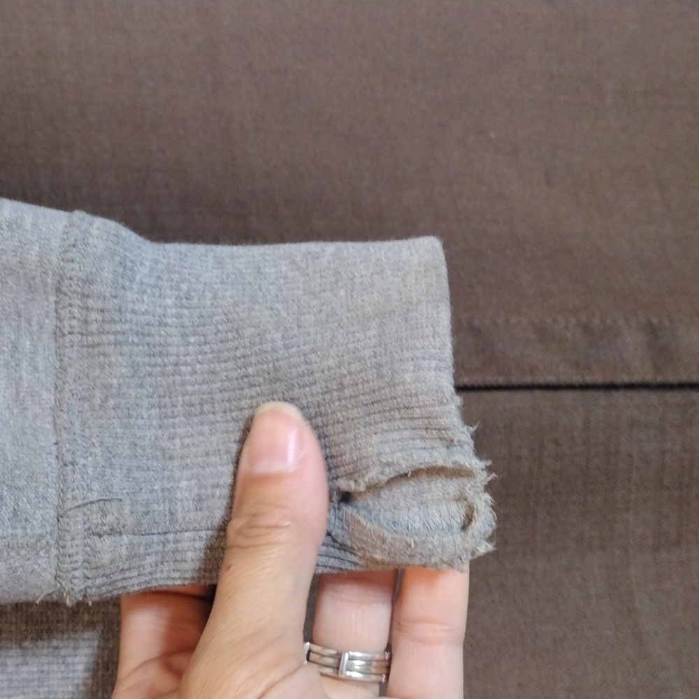 Lululemon Reversible Gray Zip-Up - image 3